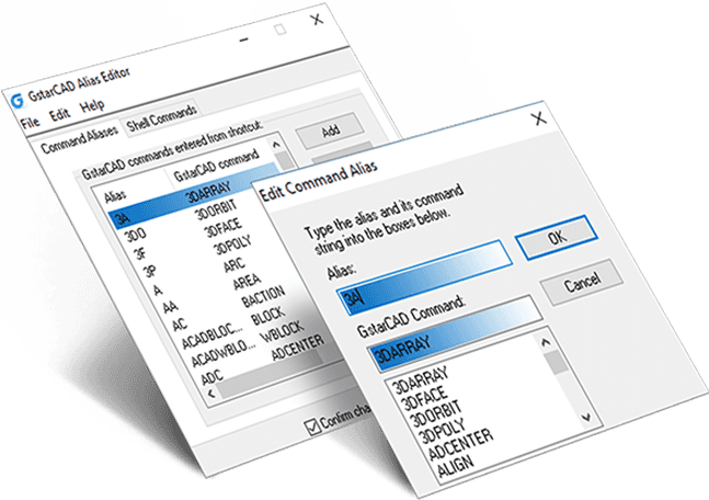 Command aliases