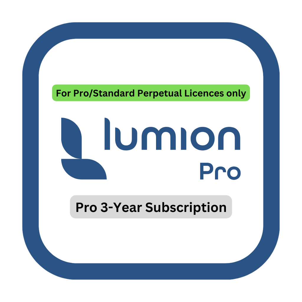 Lumion Pro/Standard Perpetual to 3-Year Pro Subscription